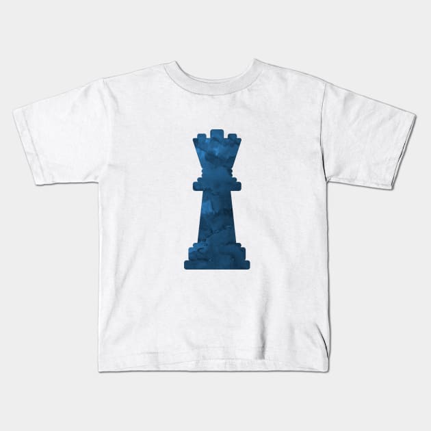 Chess Queen Kids T-Shirt by TheJollyMarten